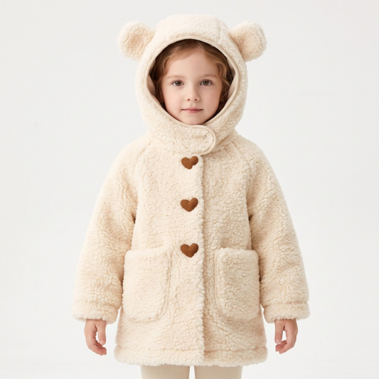 Lilo Knitted Wool Blend Cardigan - Apricot