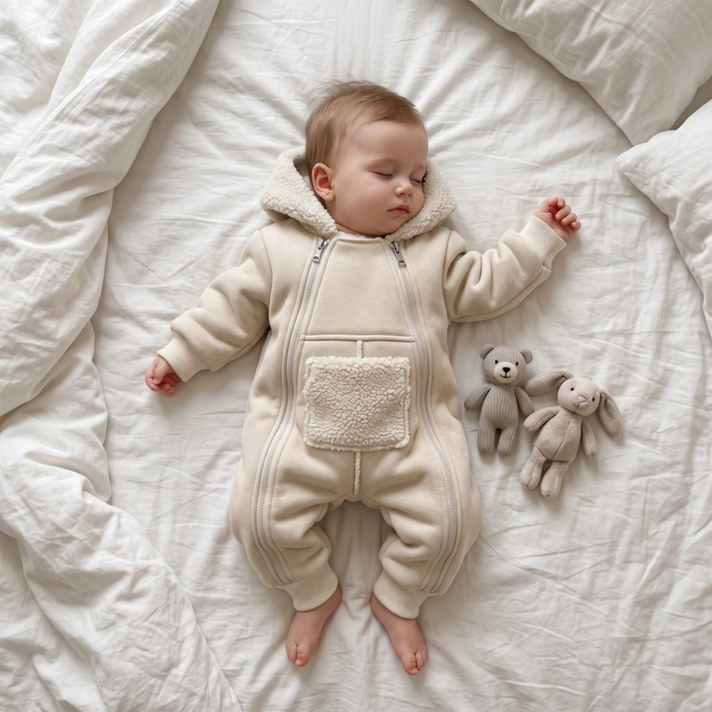 Lilo Warm Outdoor Jumpsuit - Cream