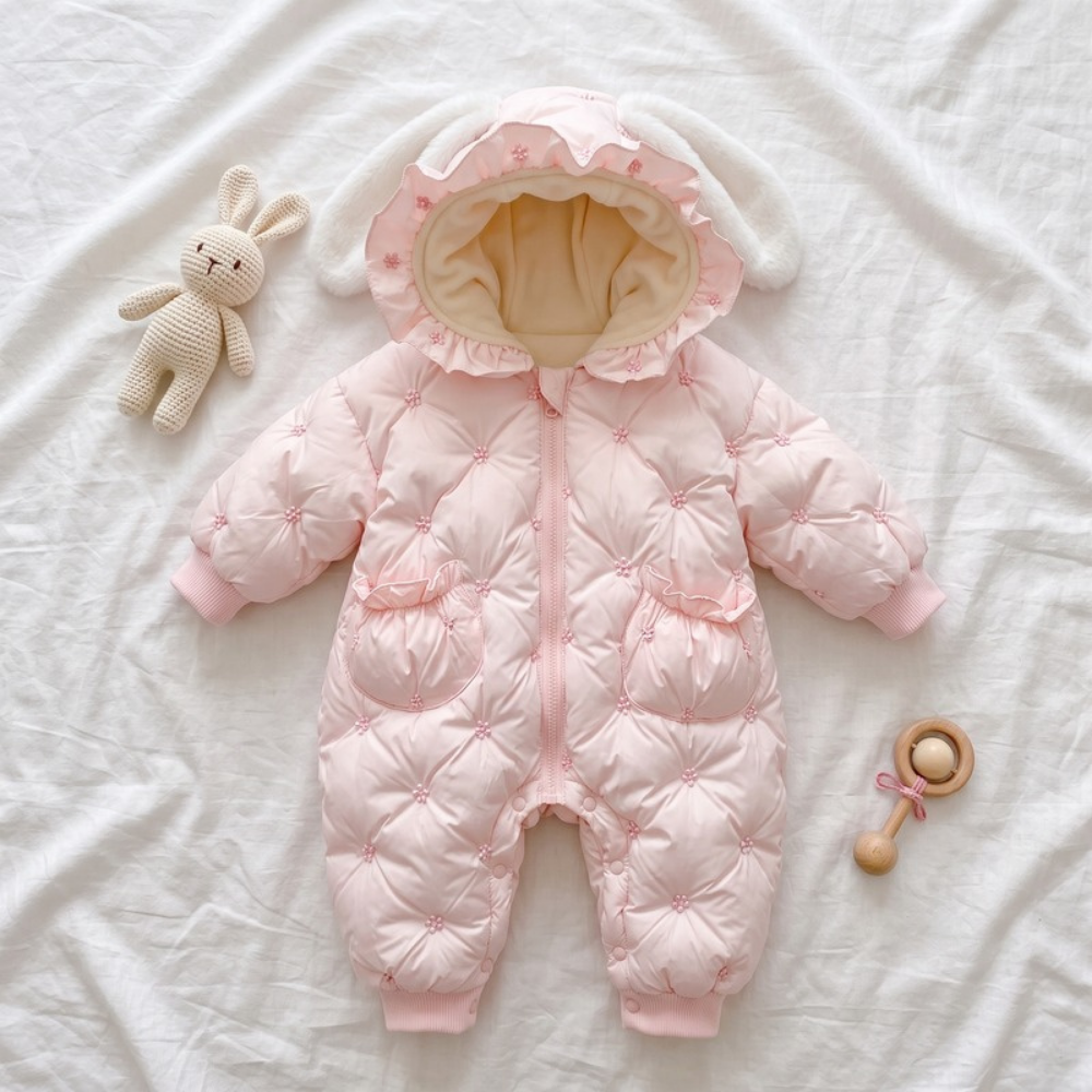 Lilo Fleece Lined Princess Coat - Pink