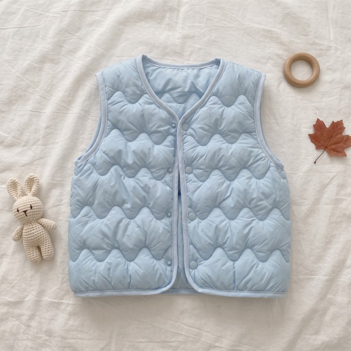Lilo Lightweight Padded Gilet - Sky Blue