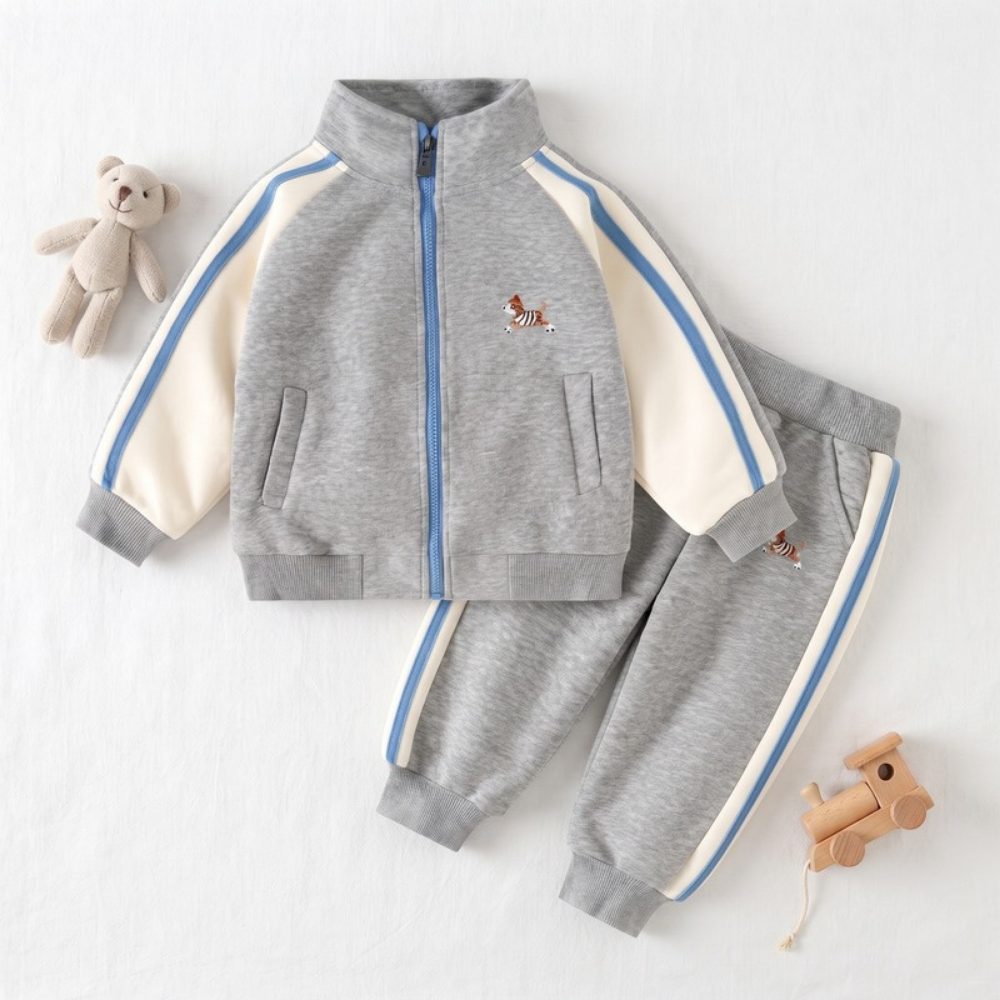 Lilo Sprint Boys Tracksuit - Grey