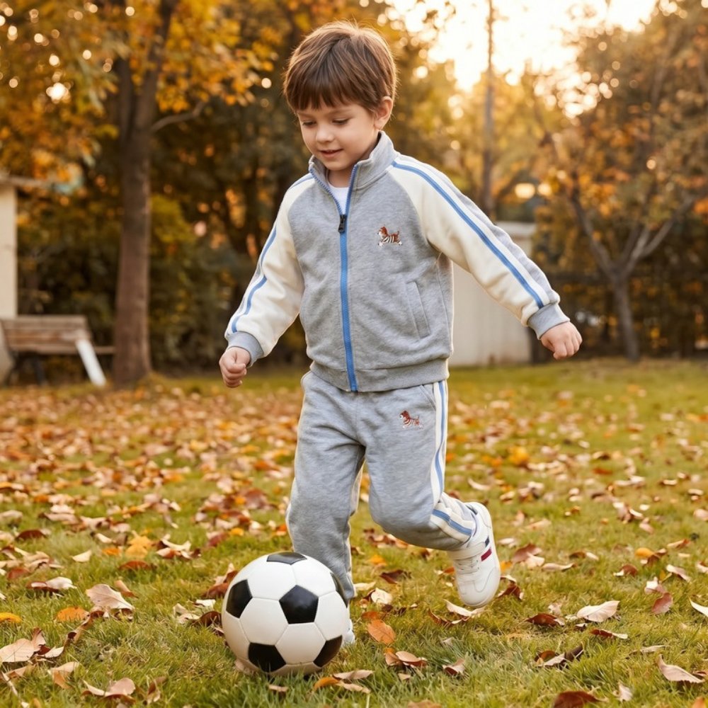 Lilo Sprint Boys Tracksuit - Grey