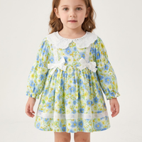 Blue and Yellow Floral