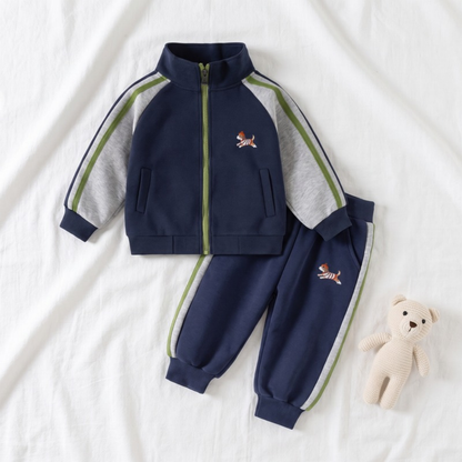 Lilo Sprint Boys Tracksuit - Navy