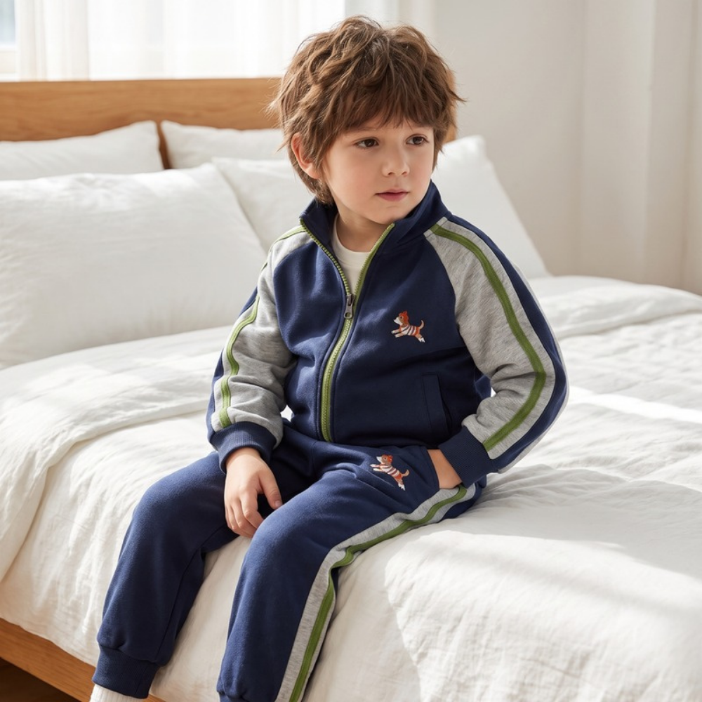 Lilo Sprint Boys Tracksuit - Navy