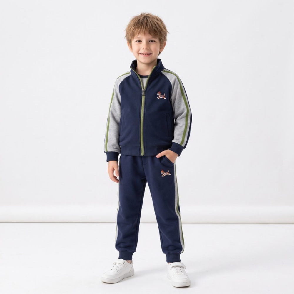 Lilo Sprint Boys Tracksuit - Navy