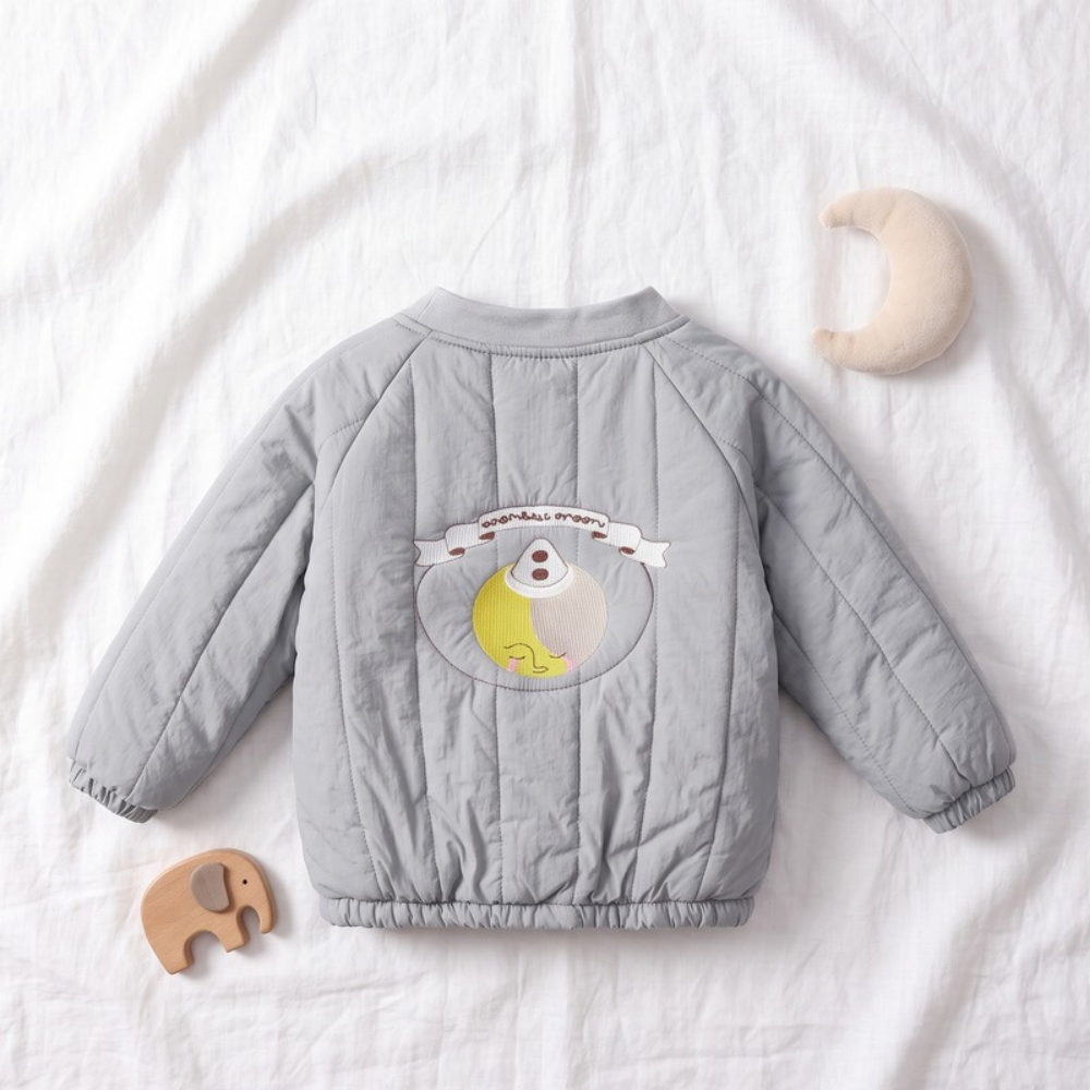 Lilo Lamb Fleece Jacket - Cloud Grey