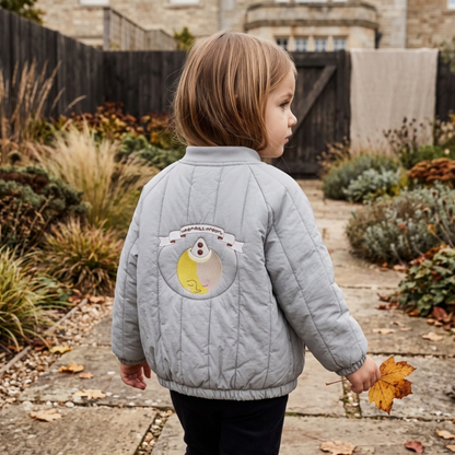 Lilo Lamb Fleece Jacket - Cloud Grey