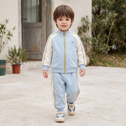 Lilo Kids Two Piece Track Set - Light Blue