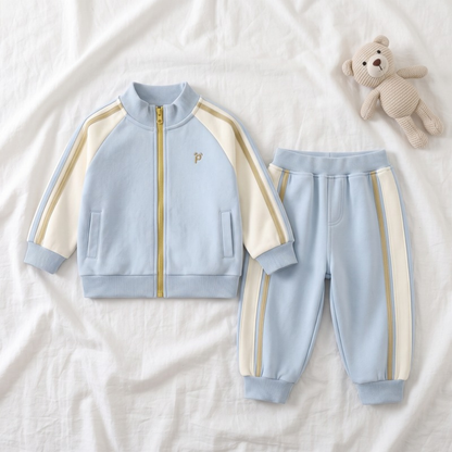 Lilo Kids Two Piece Track Set - Light Blue