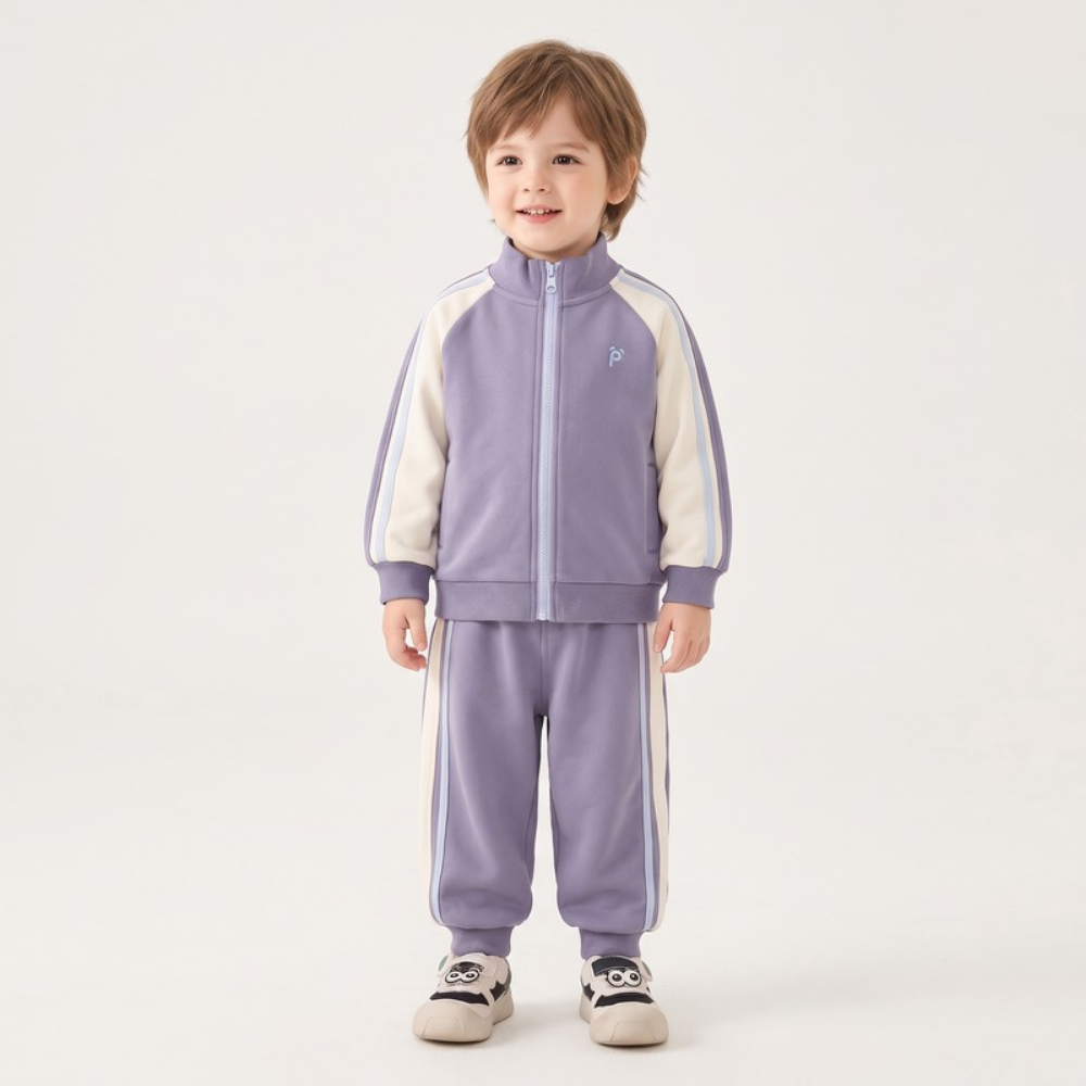 Lilo Kids Two Piece Track Set - Lavender