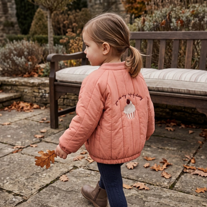 Lilo Lamb Fleece Jacket - Dusty Rose