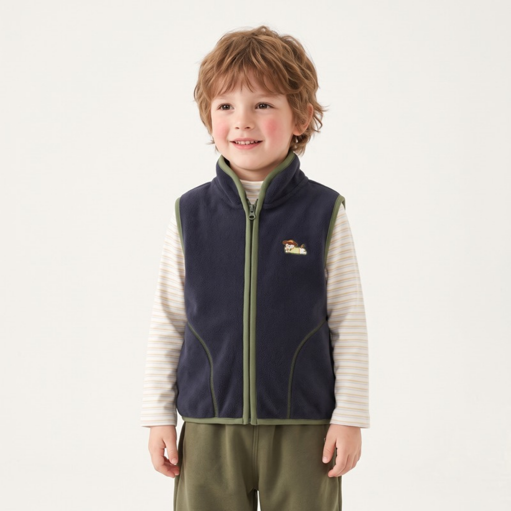 Lilo Kids Fleece Gilet - Navy