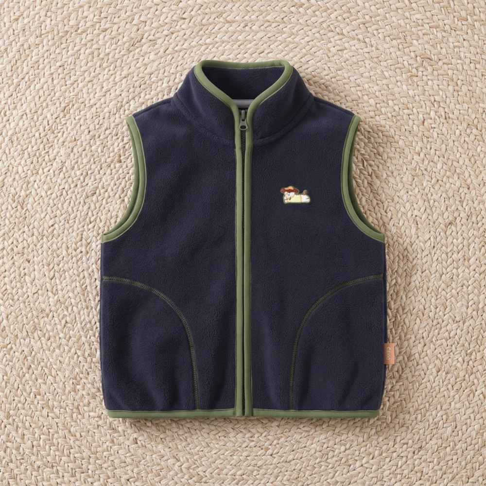 Lilo Kids Fleece Gilet - Navy