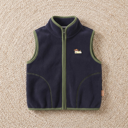 Lilo Kids Fleece Gilet - Navy