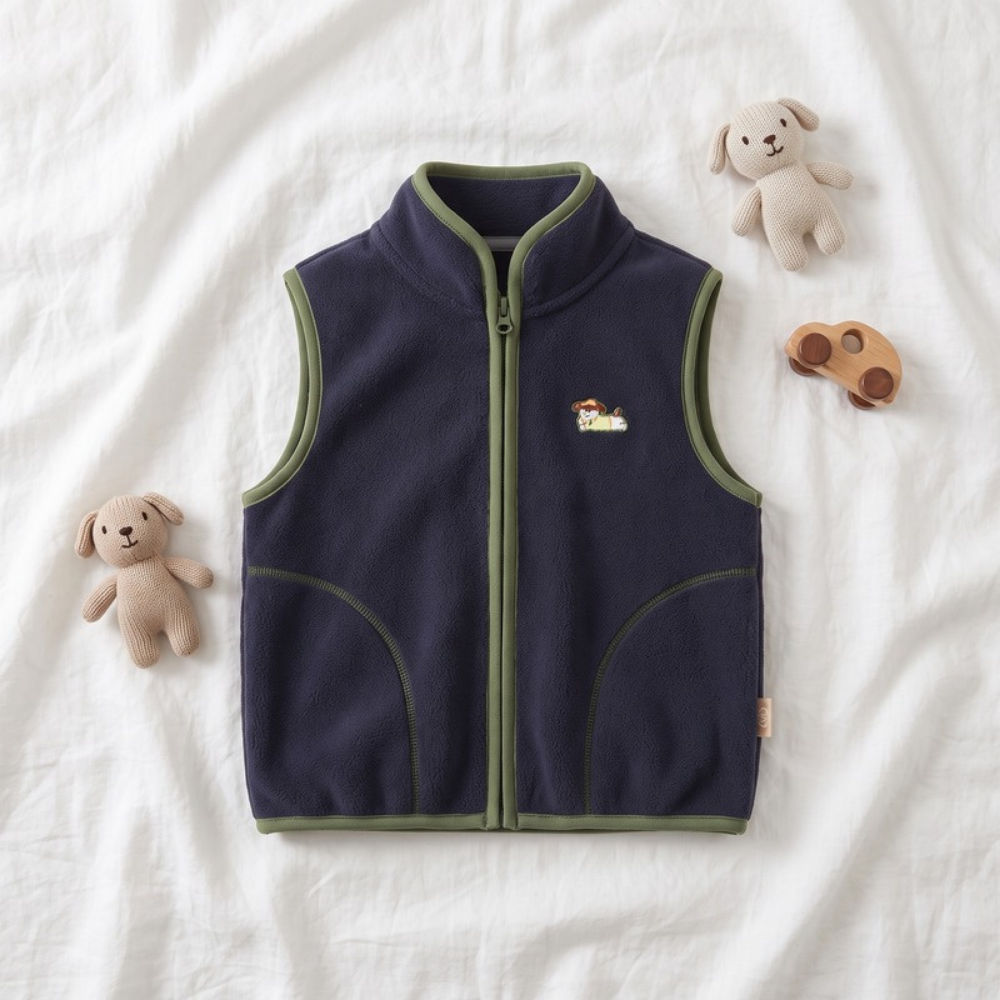 Lilo Kids Fleece Gilet - Navy