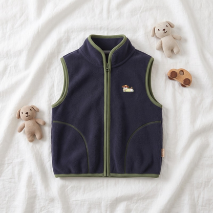 Lilo Kids Fleece Gilet - Navy