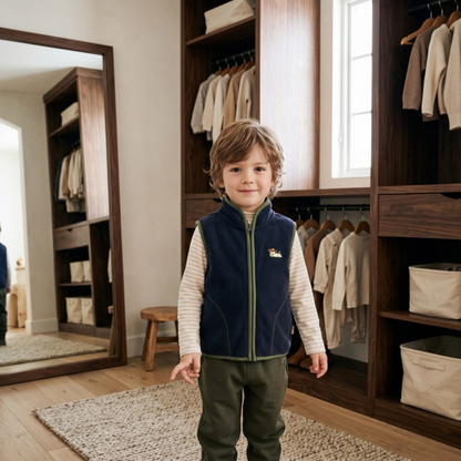 Lilo Kids Fleece Gilet - Navy