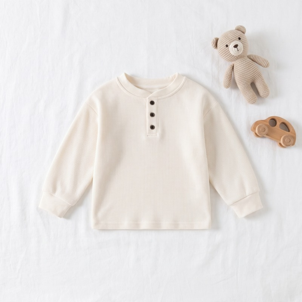 Lilo Ember Boys Layering Tee - Cream