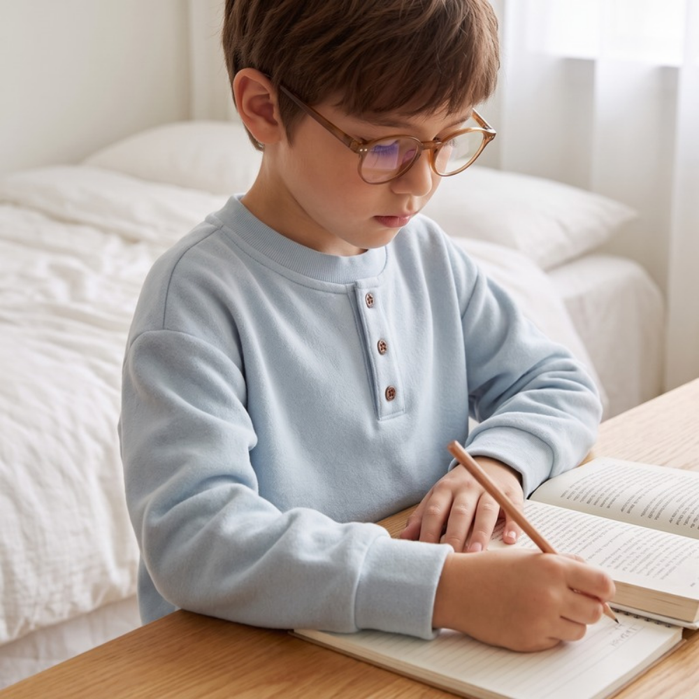Lilo Ember Boys Layering Tee - Blue