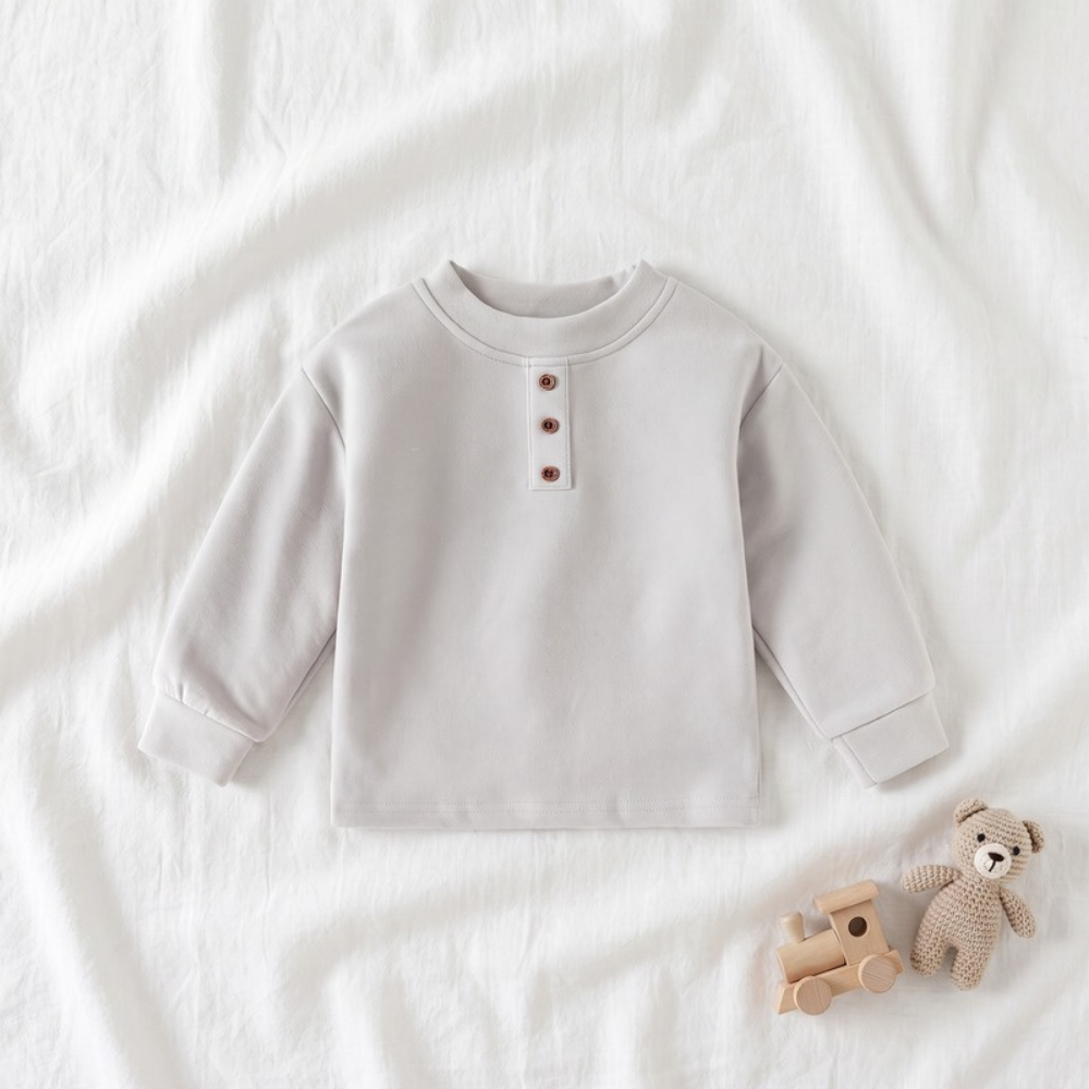 Lilo Ember Boys Layering Tee - Grey