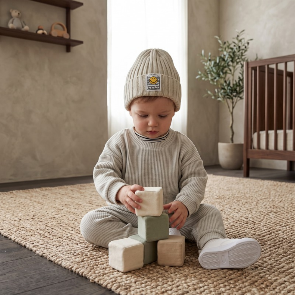 Lilo Casual Knit Two Piece Set - Grey