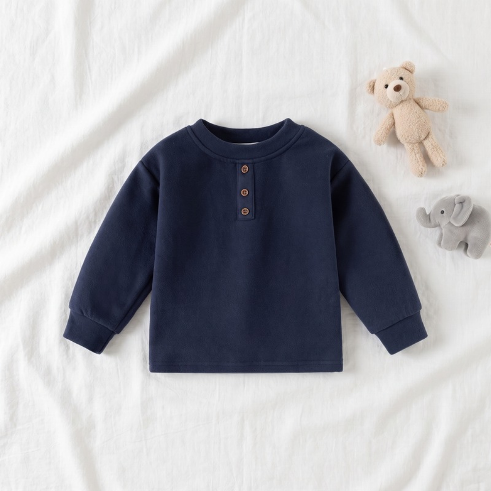 Lilo Ember Boys Layering Tee - Navy