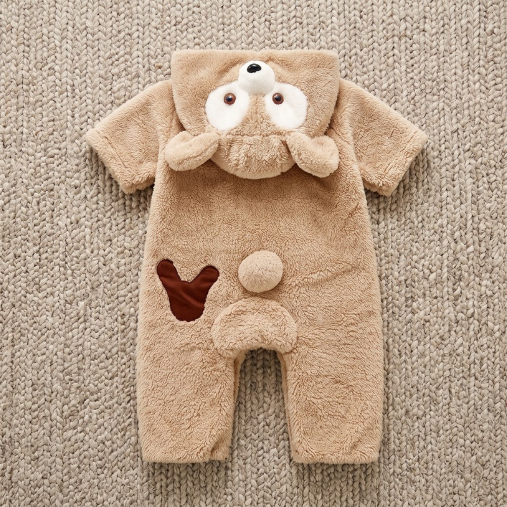 Lilo Bear Winter Sleepsuit - Brown Bear