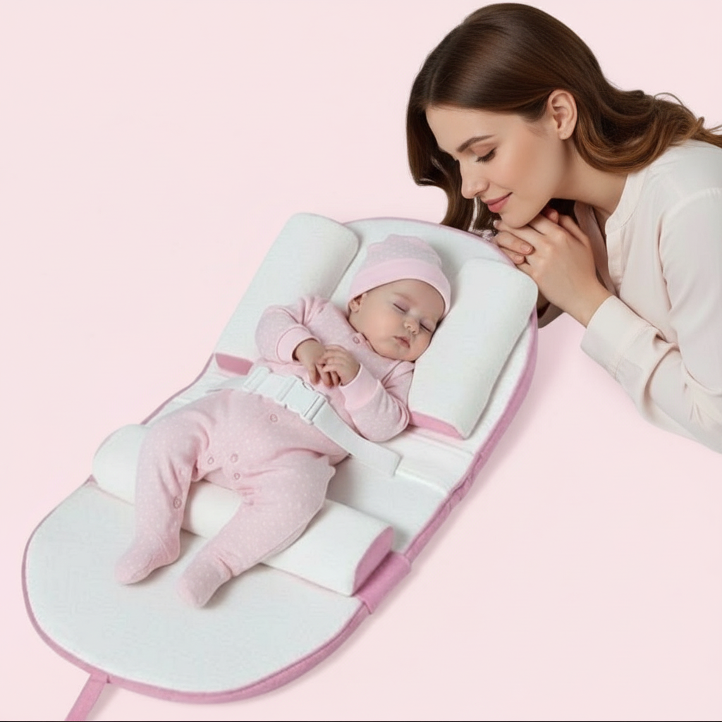 Wedge Anti Roll Baby Lounger Pillow