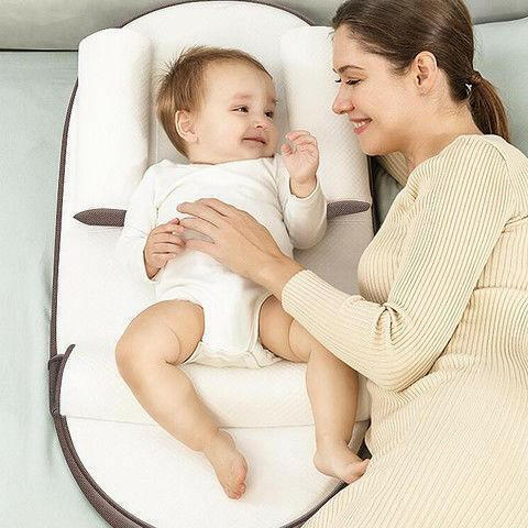 Wedge Anti Roll Baby Lounger Pillow