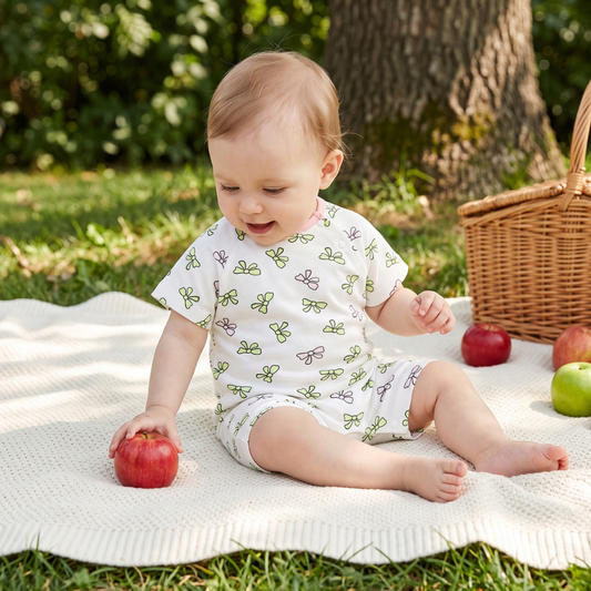 Lilo Baby Jumper in Green Butterfly