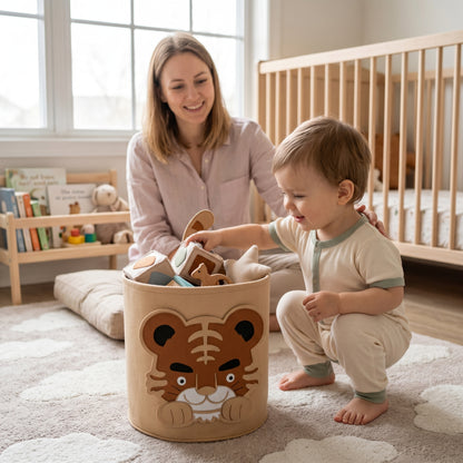 Baby Lilo Animal Toy Storage Basket