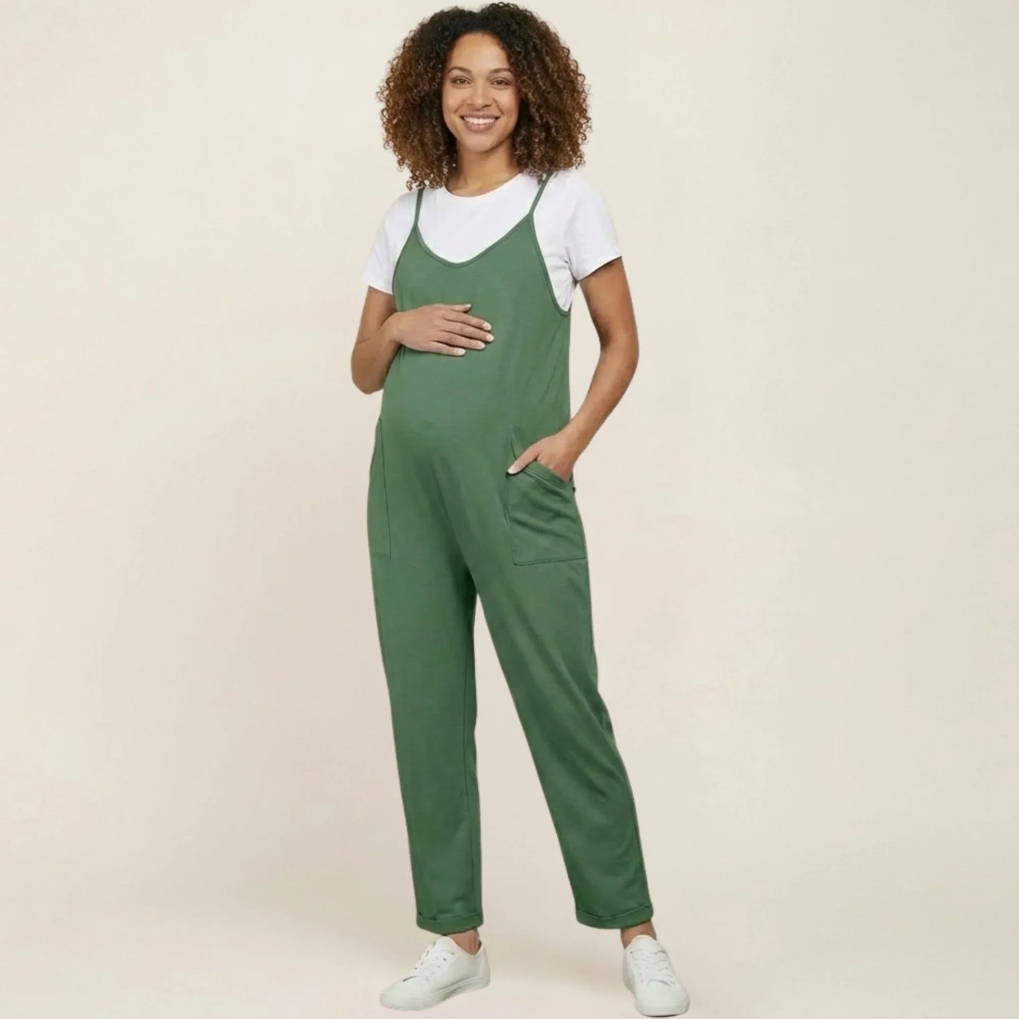 Eloise Oversized Maternity Jumpsuit