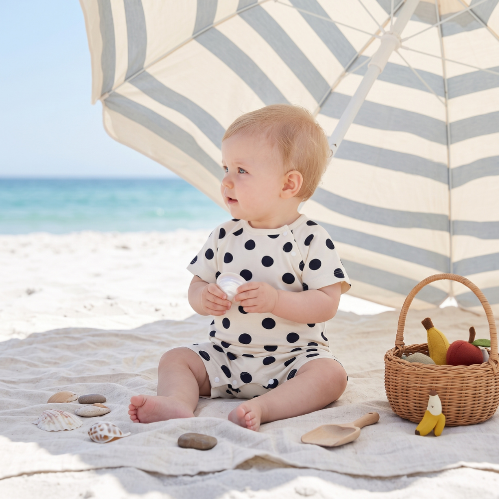 Lilo Baby Jumper in Ink Spot