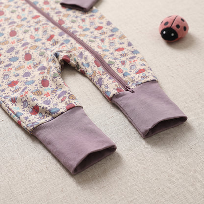 Bug Party Baby Zip Romper