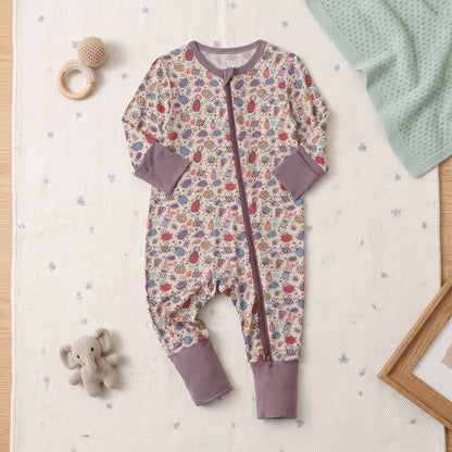 Bug Party Baby Zip Romper
