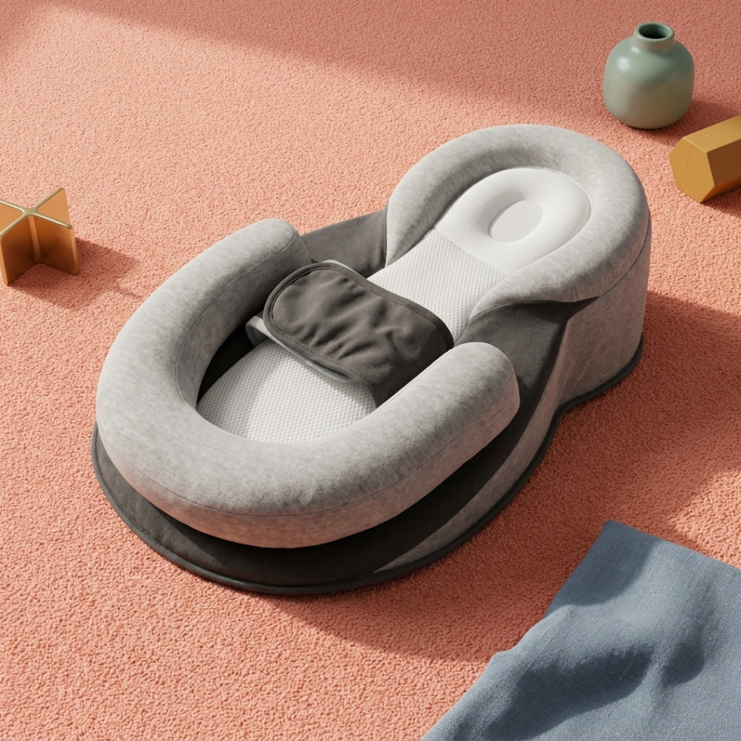 Raised Newborn Positioning Bed Anti-Reflux