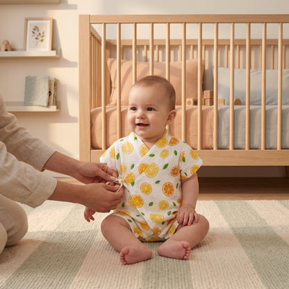 Baby Lilo Soft Ribbed Kimono
