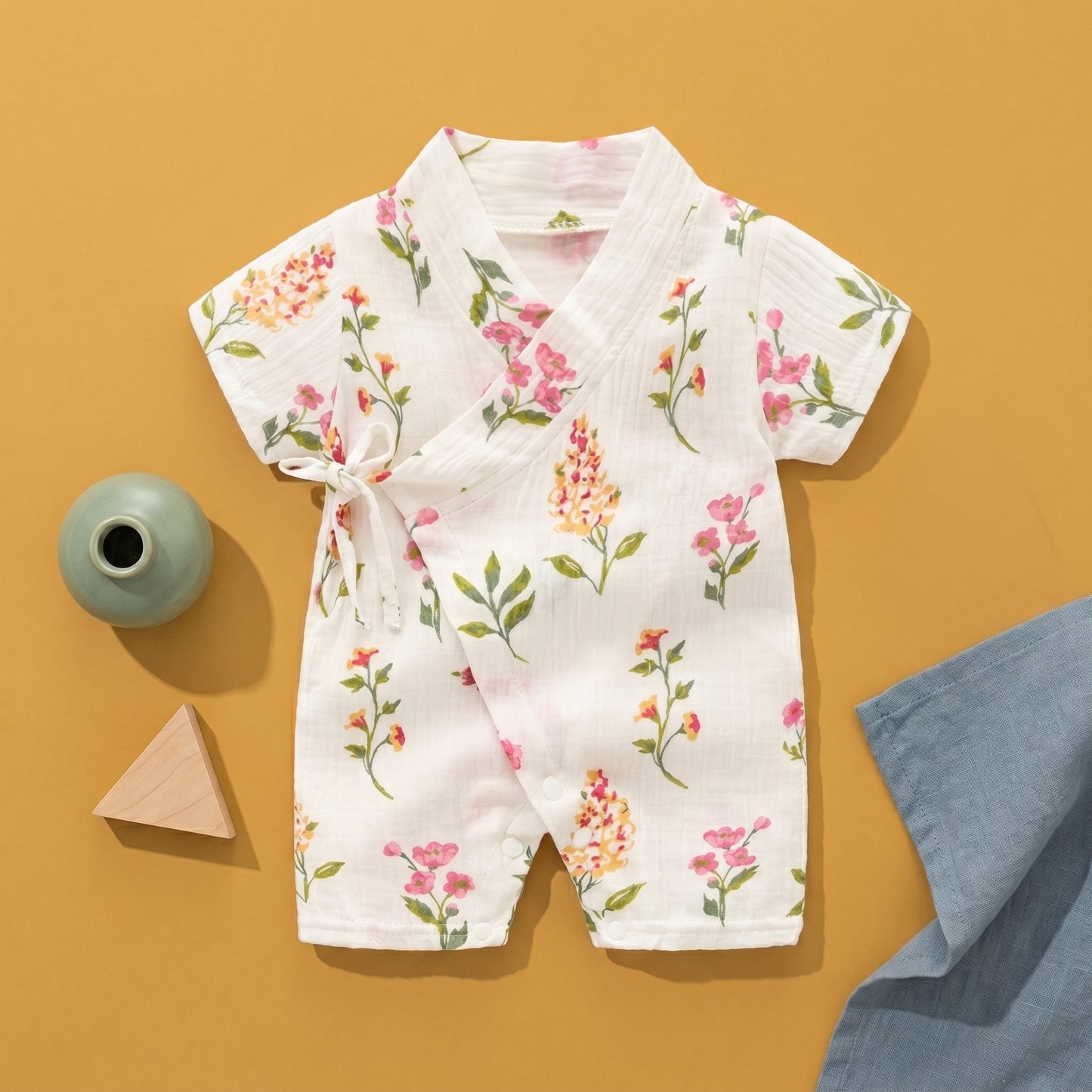 Baby Lilo Soft Ribbed Kimono
