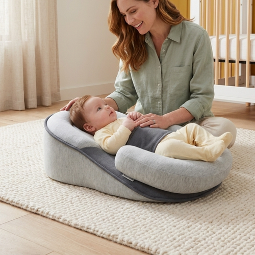 Raised Newborn Positioning Bed Anti-Reflux