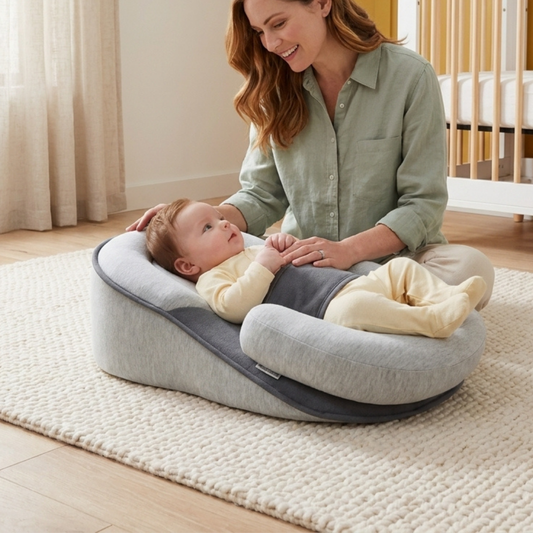 Raised Newborn Positioning Bed Anti-Reflux
