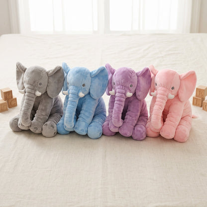 Elephant Shape Baby Cuddle Pillow