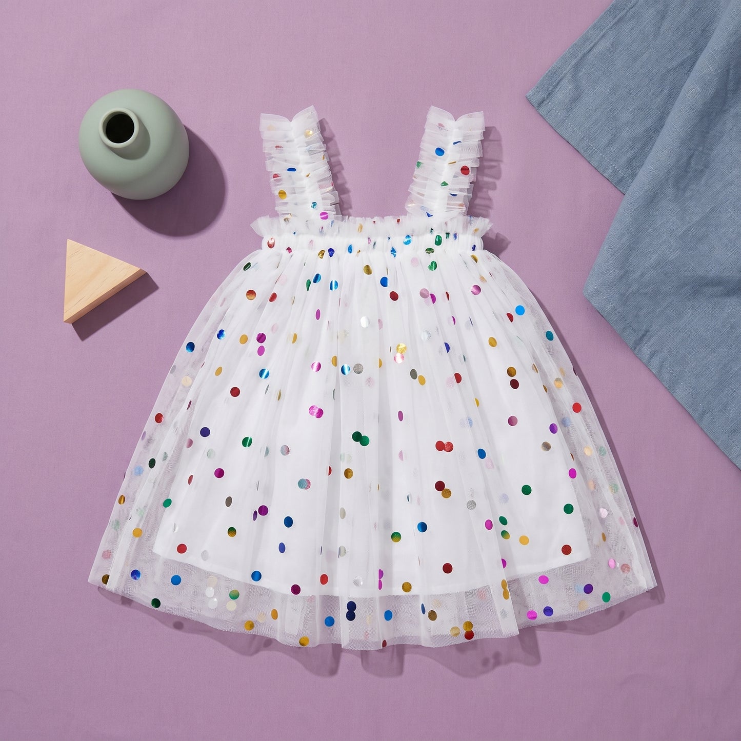 Baby Lilo Confetti Tulle Dress