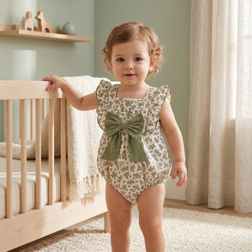 Baby Lilo Gardenia Floral Romper