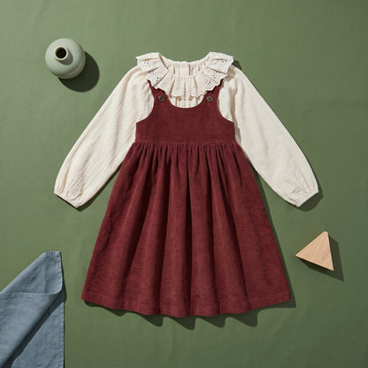 Baby Lilo Retro Corduroy Dress