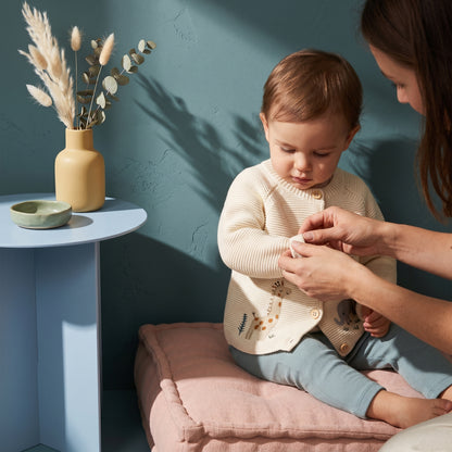 Baby Lilo Embroidered Knit Cardigan