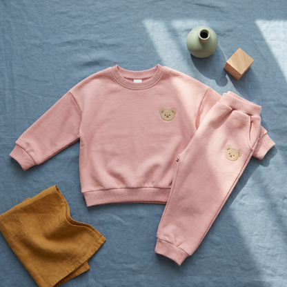 Bear Pants and Sweatshirt Set