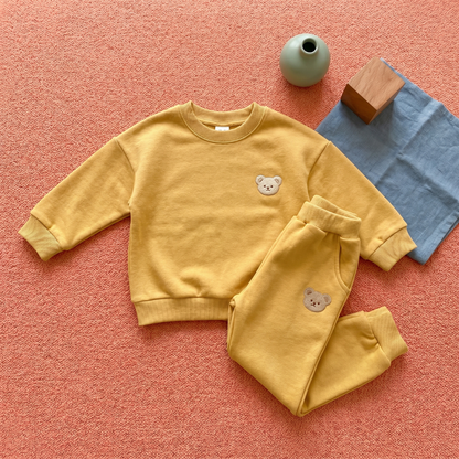 Bear Pants and Sweatshirt Set