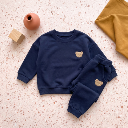 Bear Pants and Sweatshirt Set