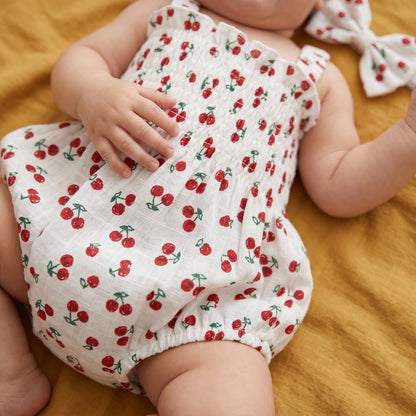 Baby Lilo Cotton Linen Baby Summer Romper Set